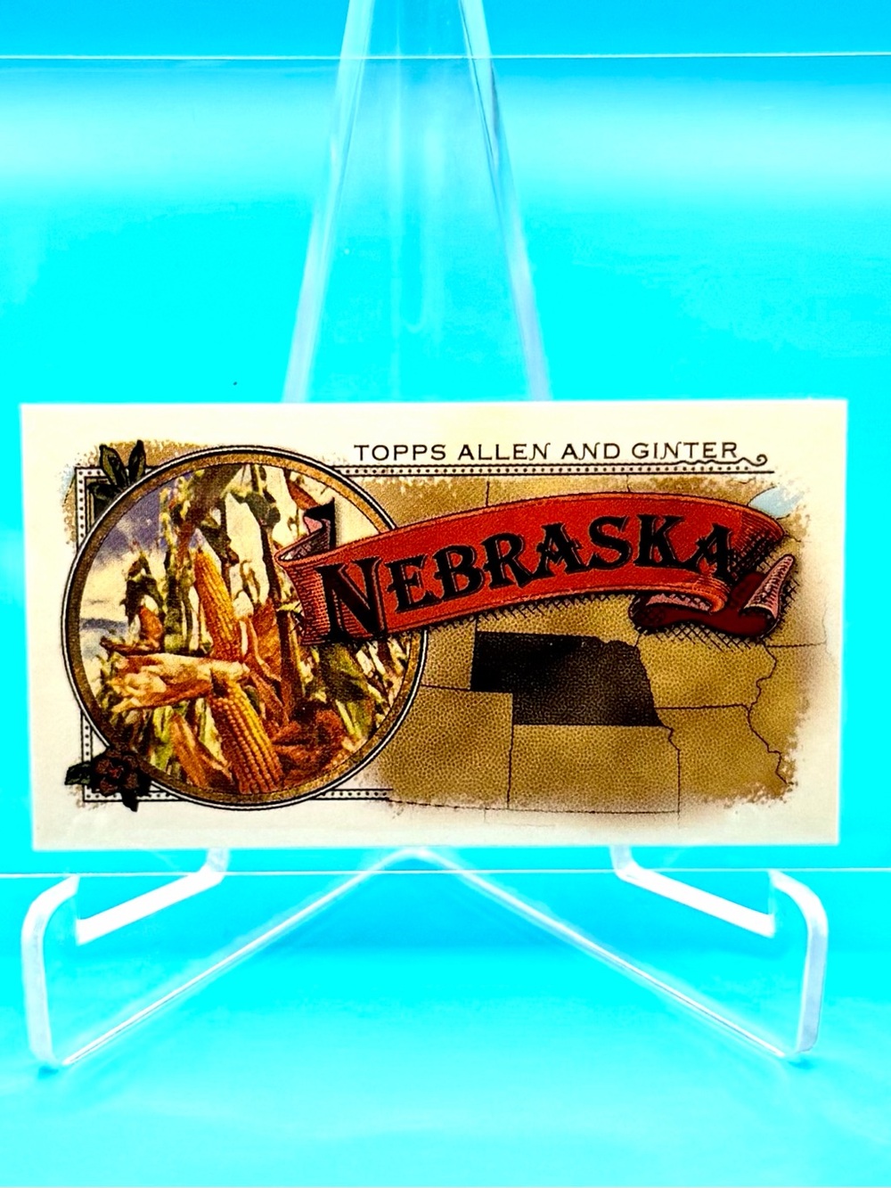 🔥2024 Topps Allen & Ginter 50 States 🇺🇸 Nebraska Mini #27